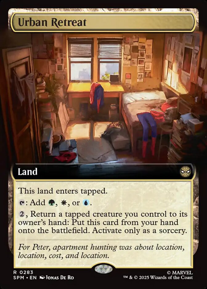 Urban Retreat  283 (Marvel's Spider-Man)  - Extended Art