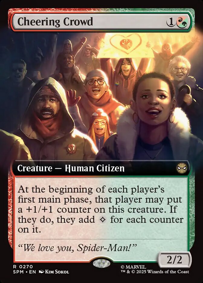 Cheering Crowd 270 (Marvel's Spider-Man)  - Extended Art 