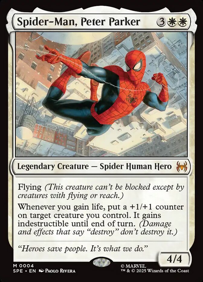Spider-Man, Peter Parker 4/20 (Marvel's Spider-Man: Eternal-Legal)  - Foil