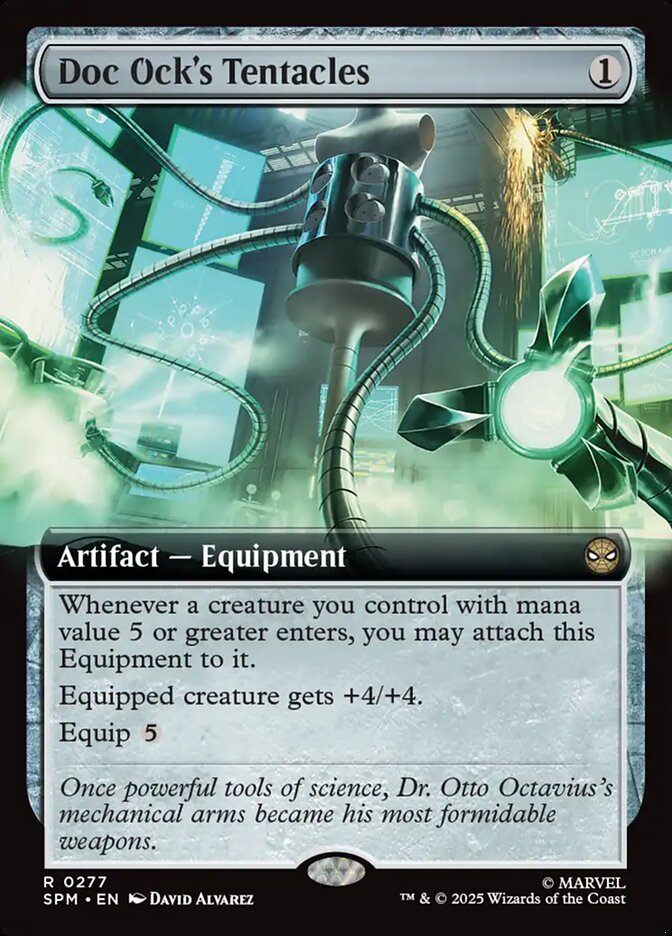 Doc Ock's Tentacles 277 (Marvel's Spider-Man)  - Extended Art Foil