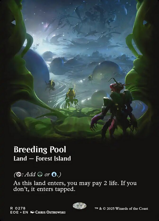 Breeding Pool 278 (Edge of Eternities)  - Borderless Foil