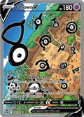 Unown V 177/195 (SWSH12: Silver Tempest)  - Holofoil