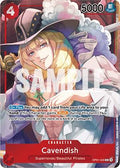 Cavendish (Box Topper) OP01-008 (Romance Dawn)  - Foil