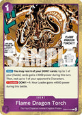 Flame Dragon Torch EB04-040 (The Azure Sea's Seven)  - Foil