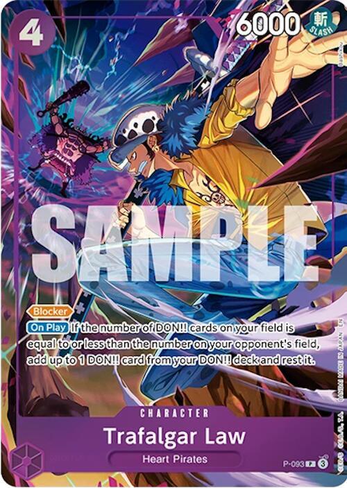 Trafalgar Law Illustration Box Vol6 P-093 (One Piece Promotion Cards)  - Foil