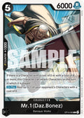Mr.1(Daz.Bonez) OP14-090 (The Azure Sea's Seven)  - Foil