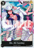 Ms. All Sunday OP14-084 (The Azure Sea's Seven)  - Foil