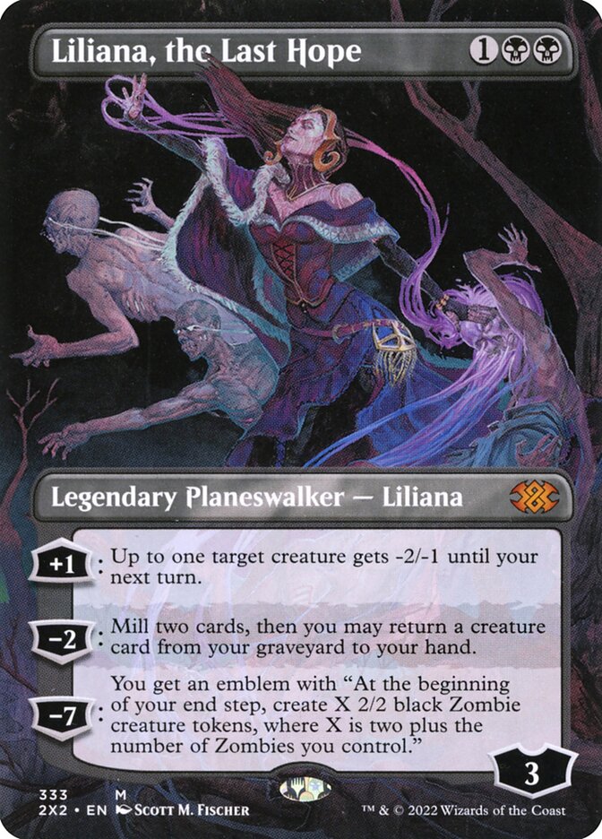 Liliana, the Last Hope 333/331 (Double Masters 2022)  - Foil