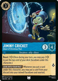 Jiminy Cricket, Ghost of Christmas Past 146/204 (Winterspell)  - Cold Foil