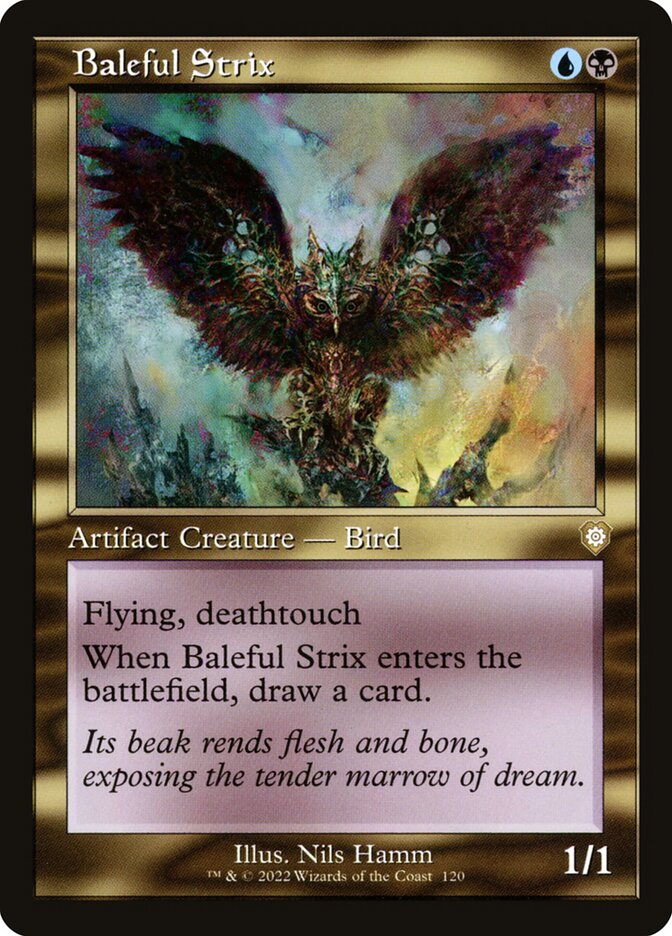 Baleful Strix 120/40 (Commander: The Brothers' War) 