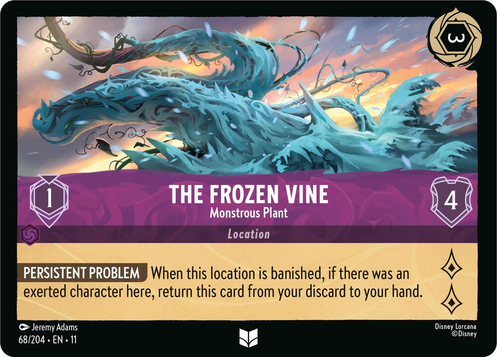 The Frozen Vine, Monstrous Plant 68/204 (Winterspell) 
