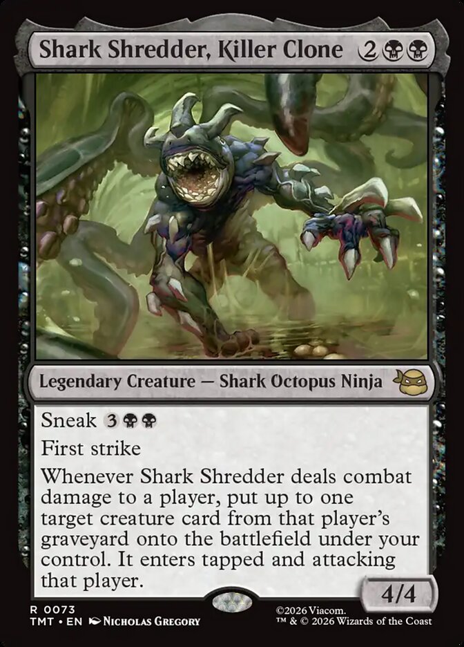 Shark Shredder, Killer Clone 73 (Teenage Mutant Ninja Turtles) 