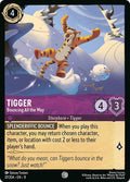 Tigger, Bouncing All the Way 37/204 (Winterspell)  - Cold Foil