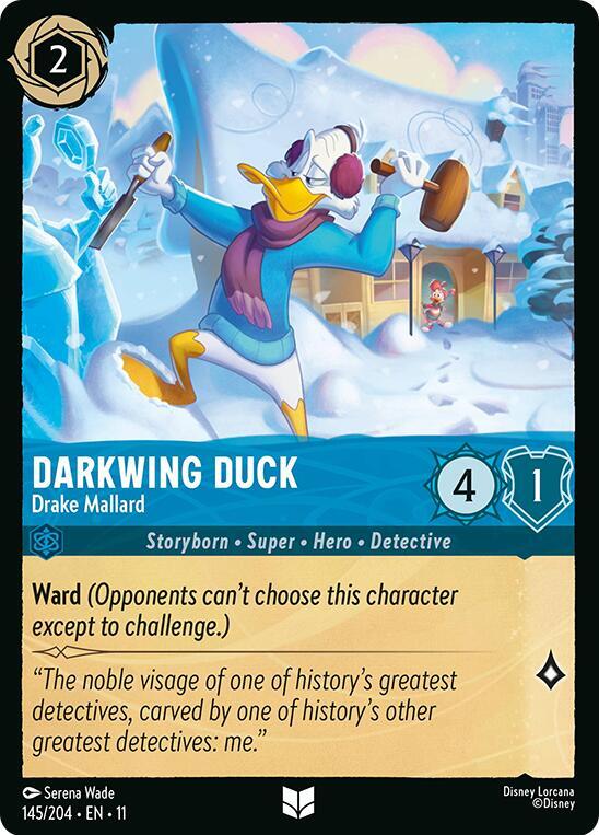 Darkwing Duck, Drake Mallard 145/204 (Winterspell) 