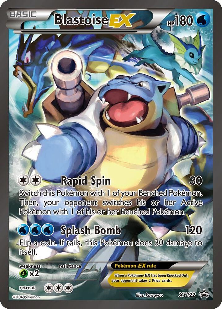 Blastoise EX XY122 (XY Promos)  - Holofoil