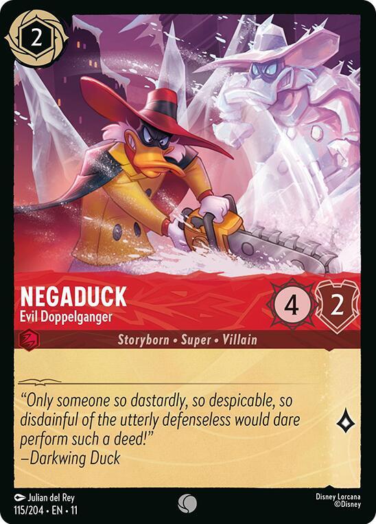 Negaduck, Evil Doppelganger 115/204 (Winterspell) 