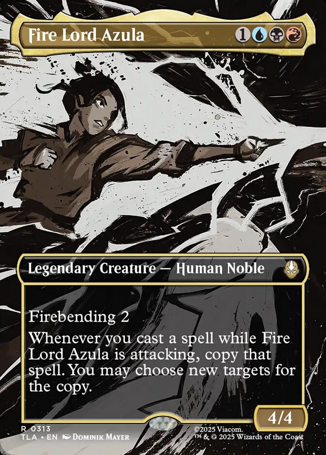 Fire Lord Azula  313/286 (Avatar: The Last Airbender)  - Borderless