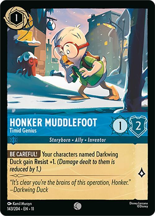Honker Muddlefoot, Timid Genius 143/204 (Winterspell) 