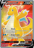 Dragonite V 191/203 (SWSH07: Evolving Skies)  - Holofoil