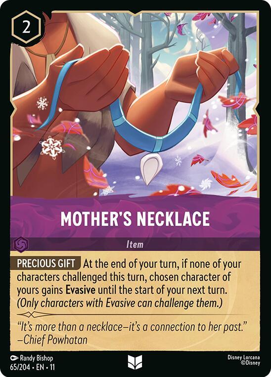 Mother's Necklace 65/204 (Winterspell)  - Cold Foil