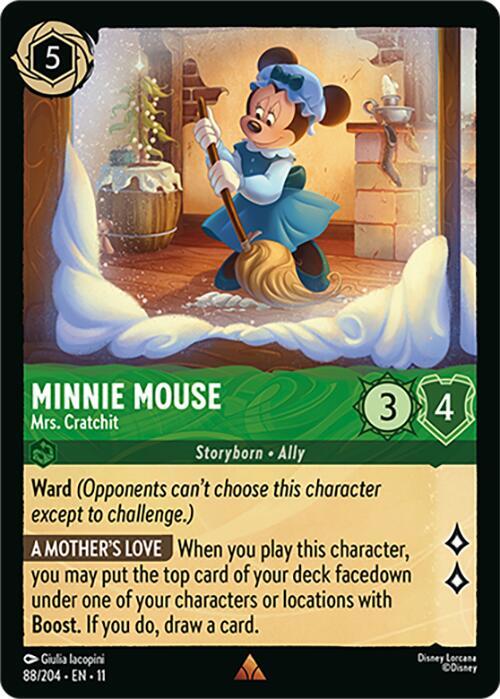 Minnie Mouse, Mrs. Cratchit 88/204 ()  - Cold Foil