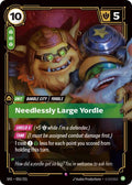 Needlessly Large Yordle 55/221 (Spiritforged)  - Foil