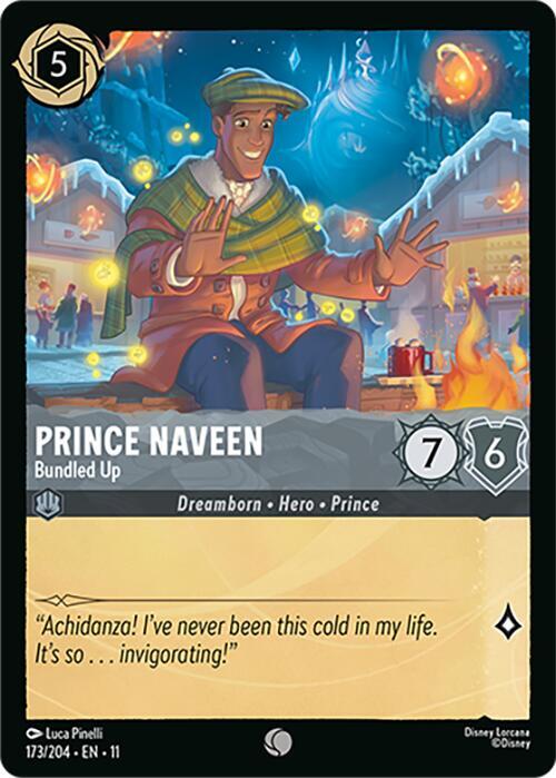 Prince Naveen, Bundled Up 173/204 () 