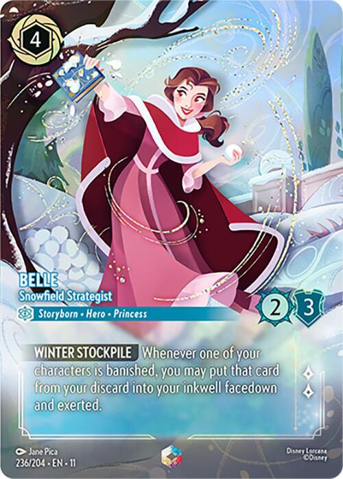 Belle, Snowfield Strategist (Enchanted) 236/204 ()  - Holofoil