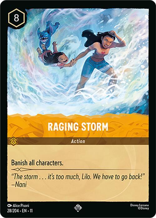 Raging Storm 28/204 (Winterspell) 