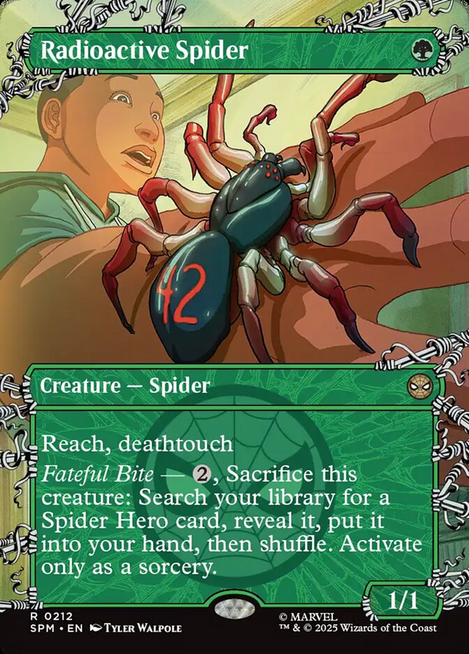 Radioactive Spider 212 (Marvel's Spider-Man)  - Showcase Foil
