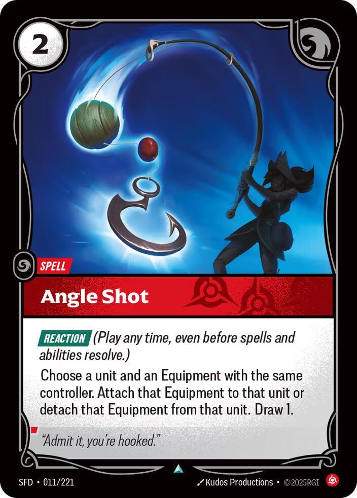 Angle Shot 11/221 (Spiritforged)  - Foil
