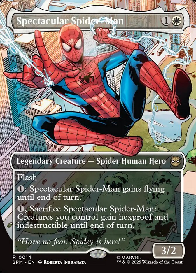 Spectacular Spider-Man 14 (Marvel's Spider-Man)  - Borderless Foil