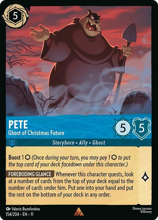 Pete, Ghost of Christmas Future 154/204 (Winterspell) 