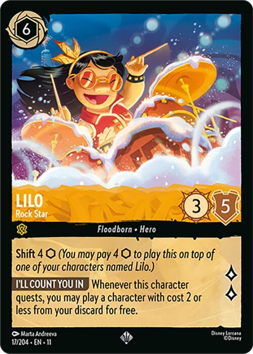 Lilo, Rock Star 17/204 (Winterspell) 