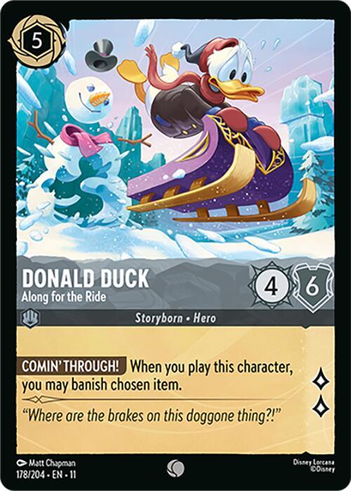 Donald Duck, Along for the Ride 178/204 () 