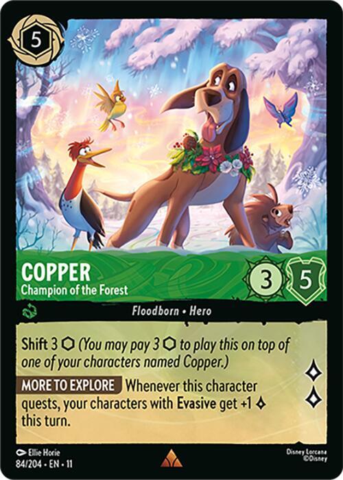 Copper, Champion of the Forest 84/204 (Winterspell) 
