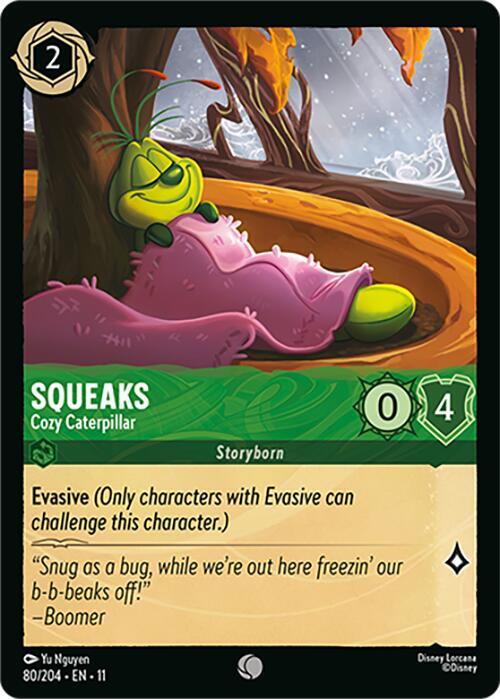 Squeaks, Cozy Caterpillar 80/204 ()  - Cold Foil