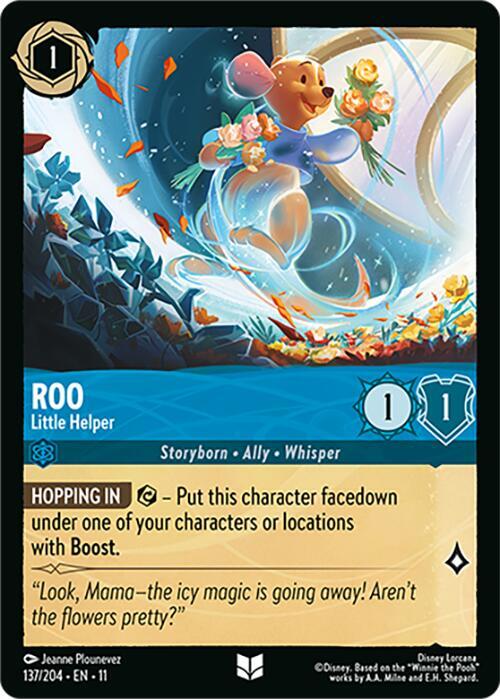 Roo, Little Helper 137/204 ()  - Cold Foil