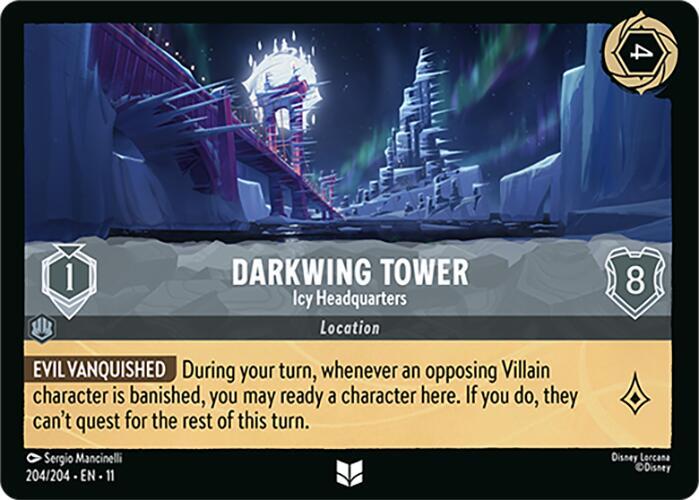 Darkwing Tower, Icy Headquarters 204/204 () 
