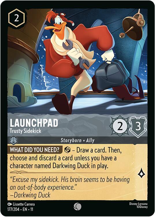 Launchpad, Trusty Sidekick 177/204 (Winterspell) 