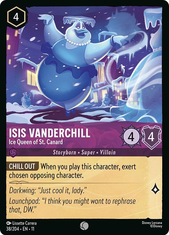 Isis Vanderchill, Ice Queen of St. Canard 38/204 (Winterspell) 