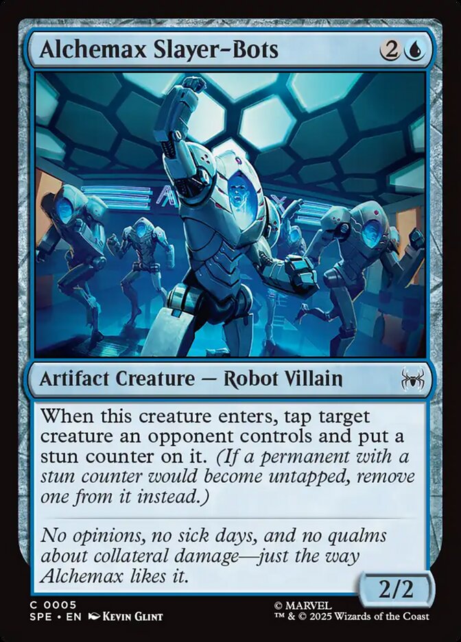 Alchemax Slayer-Bots 5/20 (Marvel's Spider-Man: Eternal-Legal)  - Foil