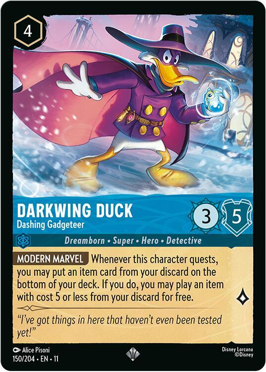 Darkwing Duck, Dashing Gadgeteer 150/204 (Winterspell) 