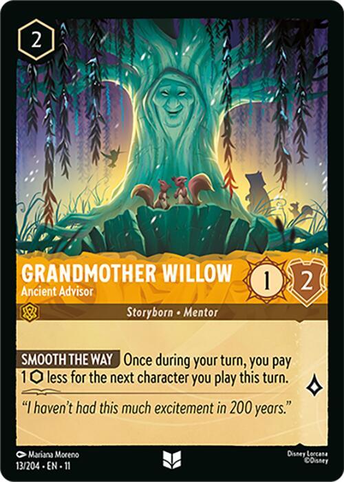 Grandmother Willow, Ancient Advisor 13/204 ()  - Cold Foil