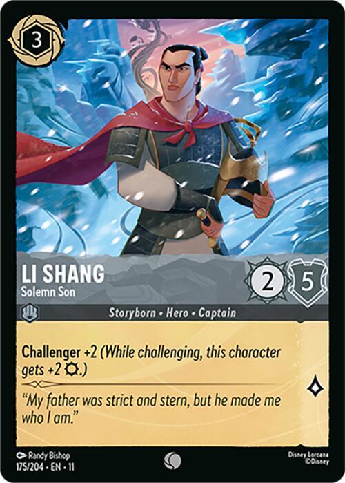 Li Shang, Solemn Son 175/204 () 