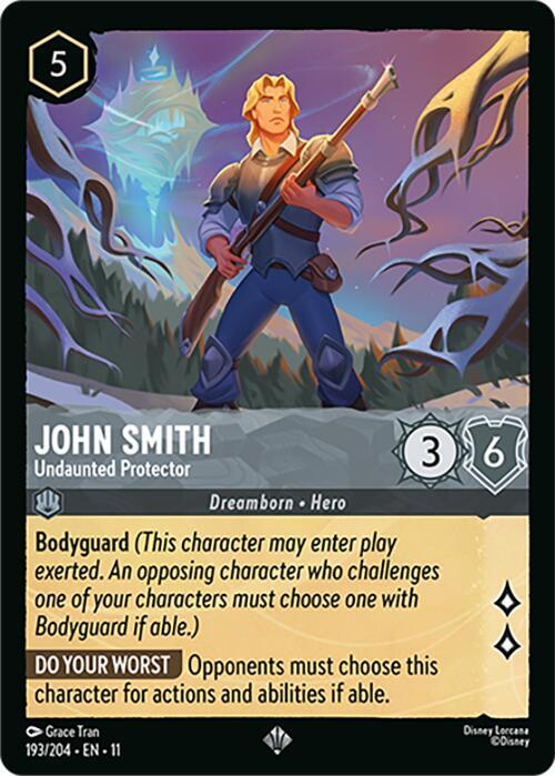 John Smith, Undaunted Protector 193/204 (Winterspell) 