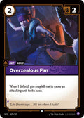 Overzealous Fan 128/221 (Spiritforged)  - Foil