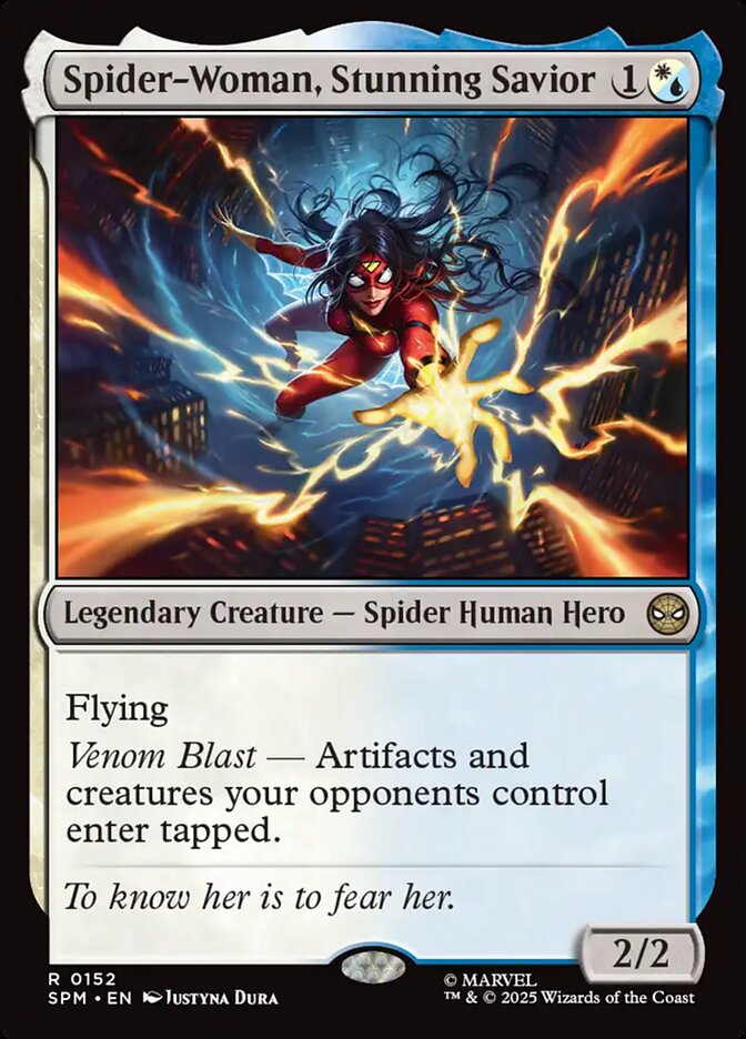 Spider Woman Stunning Savior 152 (Marvel's Spider-Man)  - Foil