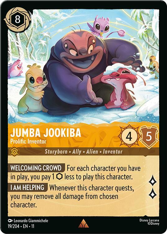 Jumba Jookiba, Prolific Inventor 19/204 (Winterspell) 