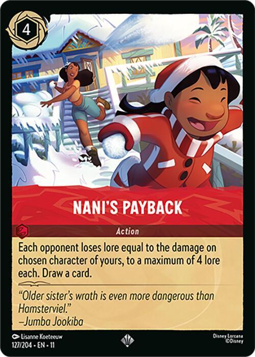 Nani's Payback 127/204 ()  - Cold Foil